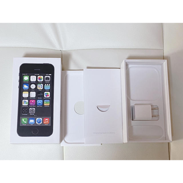 iPhone(アイフォーン)のiPhone 5s Space Gray 64 GB Softbank ⭐︎ スマホ/家電/カメラのスマートフォン/携帯電話(スマートフォン本体)の商品写真