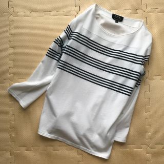 アーペーセー(A.P.C)の【A.P.C】ボーダーカットソー 七分袖(カットソー(長袖/七分))