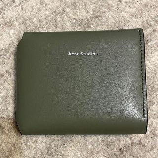 アクネ(ACNE)のアクネストゥディオズ  スモールウォレット　ダークグリーン(財布)