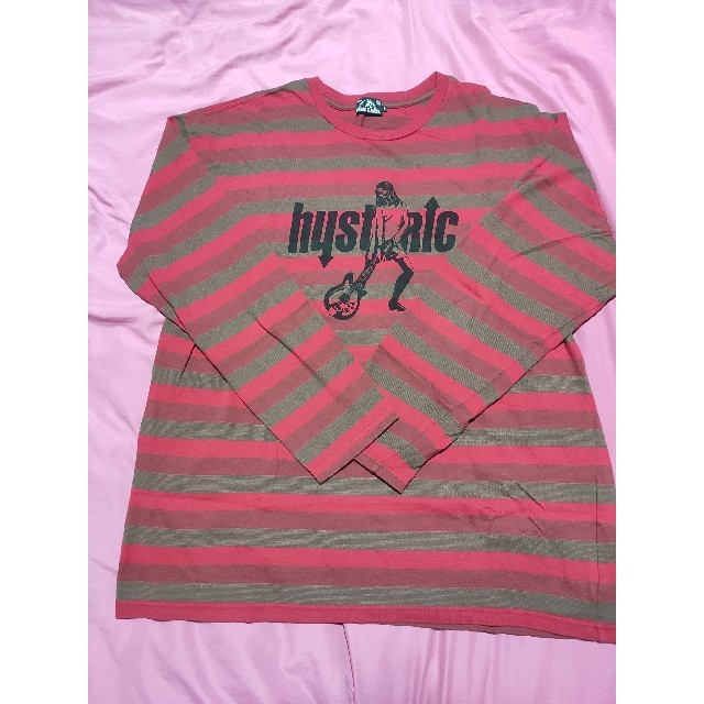 HYSTERIC GLAMOUR(ヒステリックグラマー)の超激レア/完売品★ヒステリックグラマ★ギター ガール★長袖Tシャツ/Lサイズ メンズのトップス(Tシャツ/カットソー(七分/長袖))の商品写真