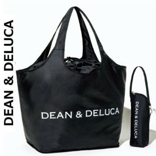 ディーンアンドデルーカ(DEAN & DELUCA)のDEAN&DELUCAエコバッグ&保冷ボトルケースレジカゴブラックトートバッグ (エコバッグ)