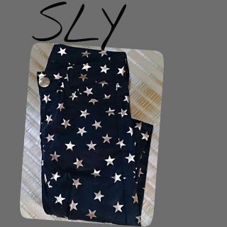 スライ(SLY)のSLY星柄ｽｷﾆｰPT(カジュアルパンツ)