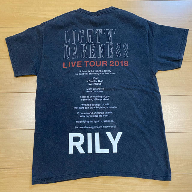 三代目 J Soul Brothers(サンダイメジェイソウルブラザーズ)の最終値下げ RILY ツアーTシャツ デザイン メンズのトップス(Tシャツ/カットソー(半袖/袖なし))の商品写真