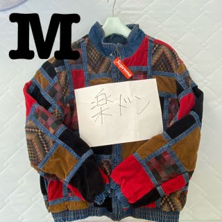 シュプリーム(Supreme)のSUPREME Corduroy Patchwork Denim Jacket(ブルゾン)