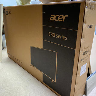 エイサー(Acer)のAcer 4K モニター ディスプレイ OmegaLine 48.5インチ(ディスプレイ)