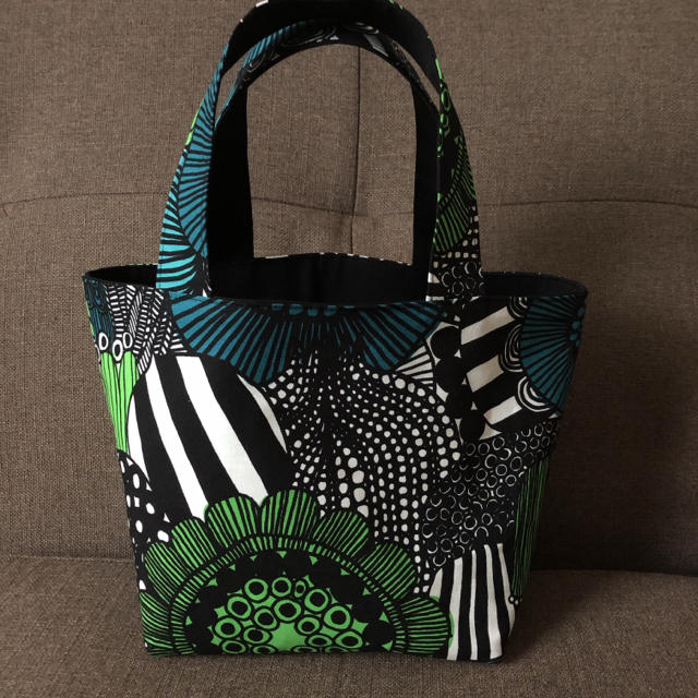 marimekko(マリメッコ)の【marimekko】ハンドメイド バッグ❁③ ハンドメイドのファッション小物(バッグ)の商品写真