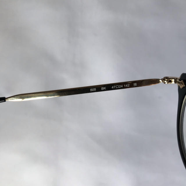 OLIVER PEOPLES オリバーピープルズ 505 雅 BK 眼鏡 メガネ