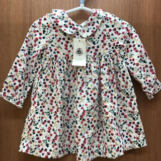 プチバトー(PETIT BATEAU)の新品未使用タグ付き　プチバトー  ワンピース(ワンピース)