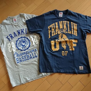 フランクリンアンドマーシャル(FRANKLIN&MARSHALL)のFRANKLIN&MARSHALL Tシャツ2枚 S(Tシャツ/カットソー(半袖/袖なし))