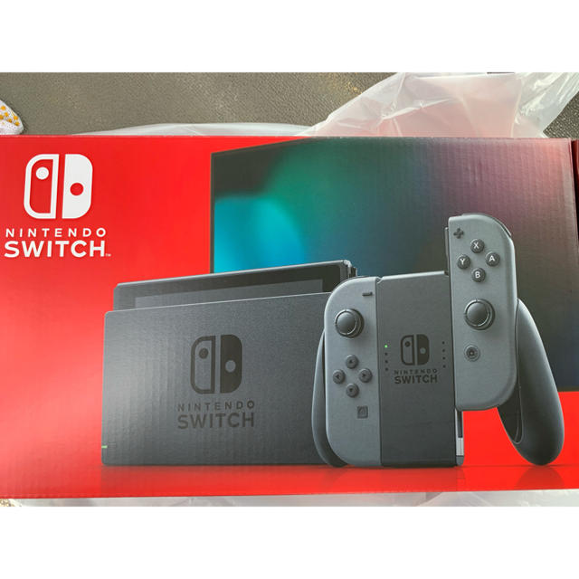 ニンテンドースイッチ　グレー　新古品