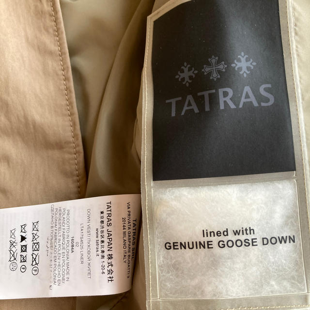 TATRAS(タトラス)のタトラス　TATRAS モッズコート　ダウンベスト付 レディースのジャケット/アウター(モッズコート)の商品写真