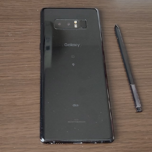 GALAXYnote8 黒 au SIMフリー