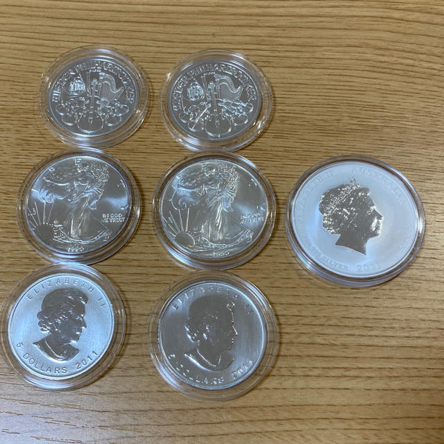 1オンス銀貨 7枚セット journal.scimadly.com