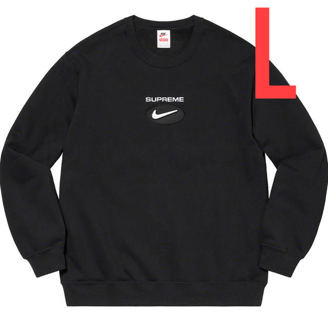 【L】Supreme®/Nike® Jewel Crewneck　スウェット白