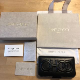 ジミーチュウ(JIMMY CHOO)の【まなな様専用】新品 JIMMY CHOO ジミーチュウ スマホケース　ブランド(iPhoneケース)