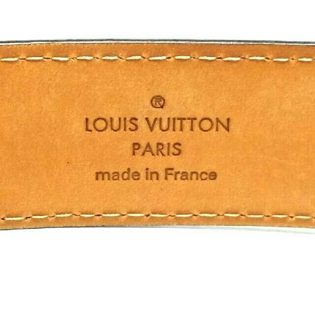 LOUIS VUITTON(ルイヴィトン)のサンチュール エリプス 30MM　ダミエ　レザーベルト90/36 メンズのファッション小物(ベルト)の商品写真