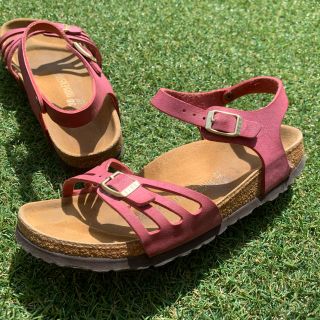 ビルケンシュトック(BIRKENSTOCK)の美品38 BIRKENSTOCK BARI ビルケンシュトック バリ E243(サンダル)