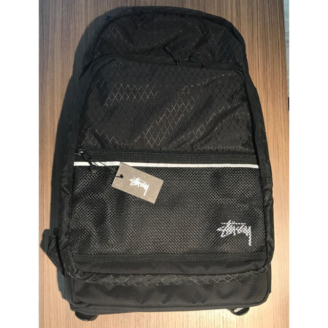 Stussy Diamond Ripstop Backpack Black