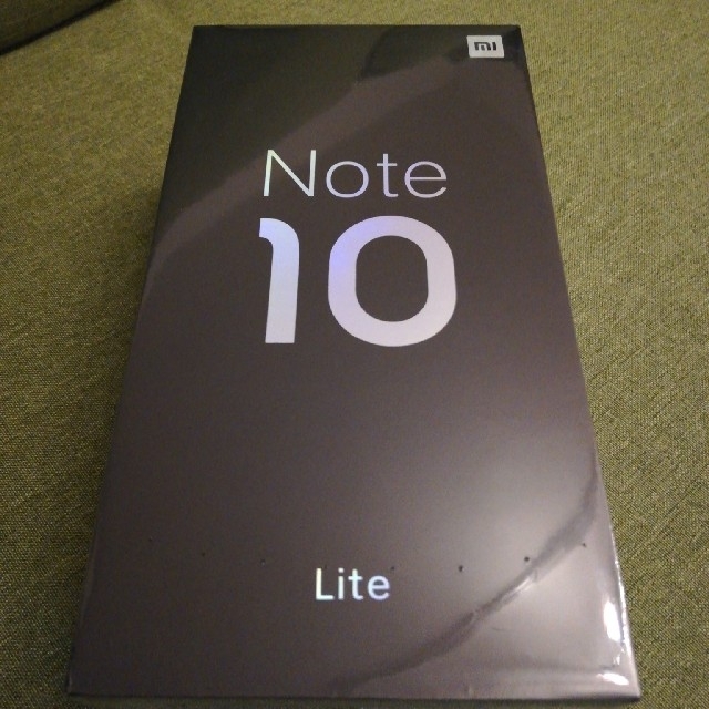 【新品未開封】Mi Note 10 Lite 64GB グレイシャーホワイト