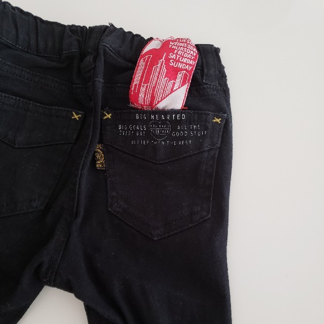 F.O.KIDS(エフオーキッズ)のF.O.KIDS ブラックスキニーパンツ　80 キッズ/ベビー/マタニティのベビー服(~85cm)(パンツ)の商品写真