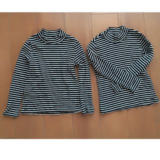 キッズ　ボーダータートルシャツ(Tシャツ/カットソー)