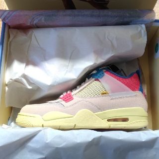 ナイキ(NIKE)の【Jmjm様専用】UNION  NIKE AIR JORDAN 4 GUAVA(スニーカー)