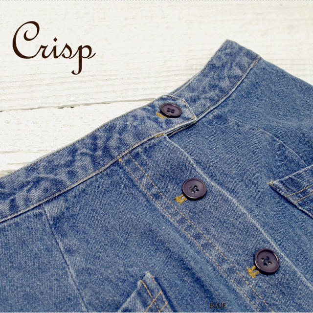 Crisp(クリスプ)のCrisp デニムスカート レディースのスカート(ミニスカート)の商品写真