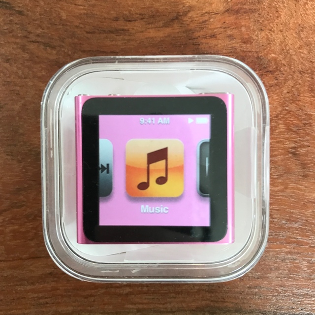 Apple - 【値下げしました】【新品未使用】ipod nano 8GB ピンク Apple - 【値下げしました】【新品未使用】ipod nano 8GB ピンク