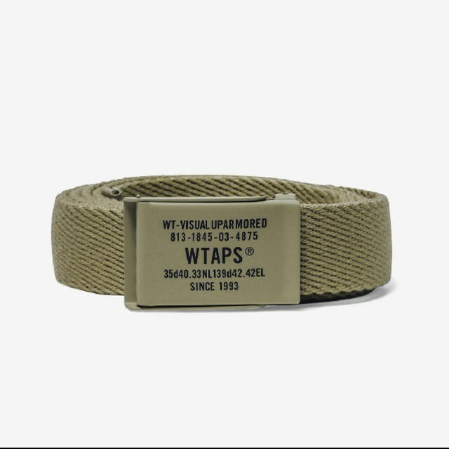 WTAPS GIB / BELT / ACRYLIC BEIGE