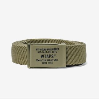 ダブルタップス(W)taps)のwtaps GIB / BELT / ACRYLIC BEIGE ベージュ(ベルト)