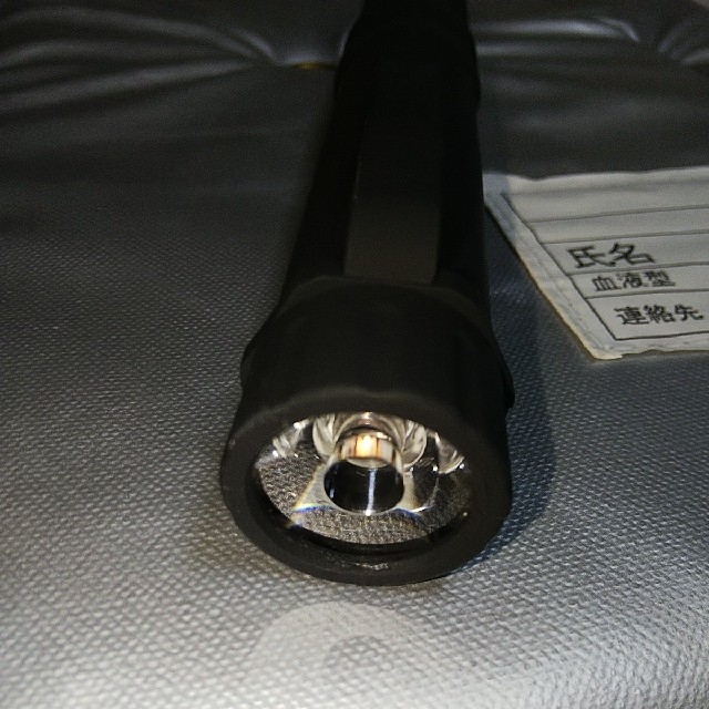 エディオン　スティック型　LEDライト スポーツ/アウトドアのアウトドア(ライト/ランタン)の商品写真