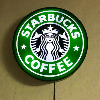 スターバックスコーヒー(Starbucks Coffee)の★スターバックス　starbucks★照明　ライト★電飾★サイン★ネオン★美品★(その他)