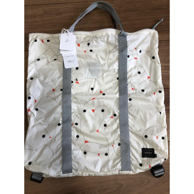 mina perhonen(ミナペルホネン)のことり様専用◉PORTER × mina perhonen 2WAY TOTE レディースのバッグ(リュック/バックパック)の商品写真