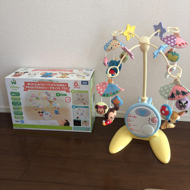 Takara Tomy(タカラトミー)のディズニーベビー　メリー　タカラトミー キッズ/ベビー/マタニティのおもちゃ(オルゴールメリー/モービル)の商品写真