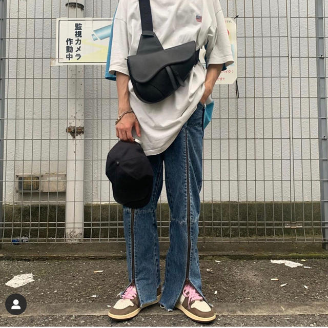 VETEMENTS LEVI'S 17SS 再構築 ジップデニム パンツ Sメンズ