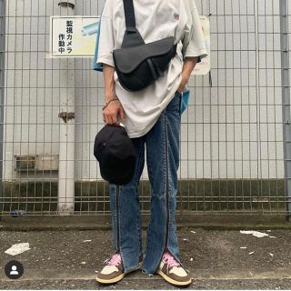 バレンシアガ(Balenciaga)のVETEMENTS LEVI'S 17SS 再構築 ジップデニム パンツ S(デニム/ジーンズ)