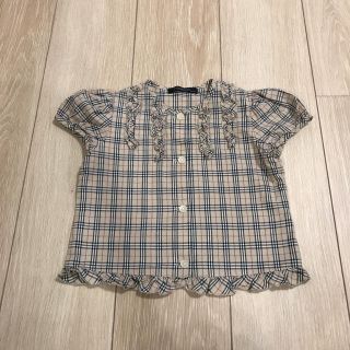 バーバリー(BURBERRY)のキッズ バーバリー トップス ブラウス 90㎝(ブラウス)