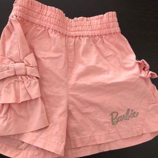 バービー(Barbie)のBarbie130ピンクの半パンツ(パンツ/スパッツ)