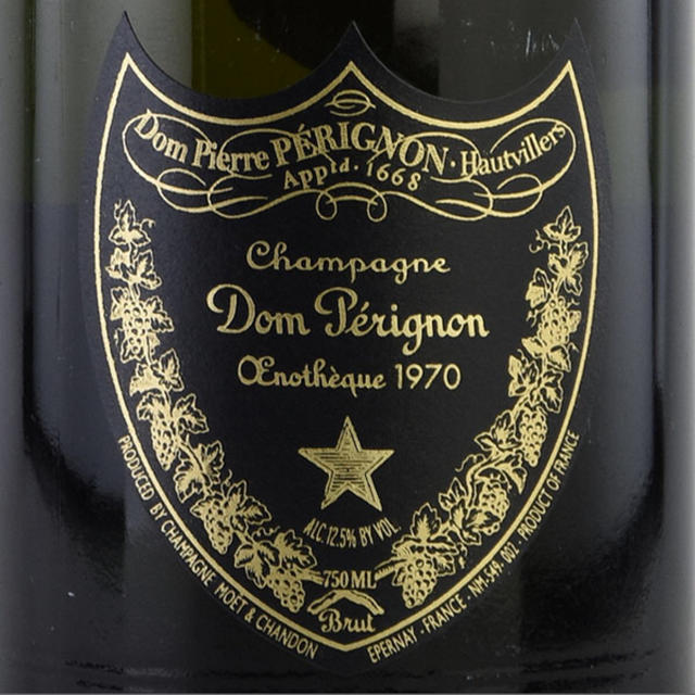 Dom Pérignon(ドンペリニヨン)のドン・ペリニヨン エノテーク1970 食品/飲料/酒の酒(シャンパン/スパークリングワイン)の商品写真