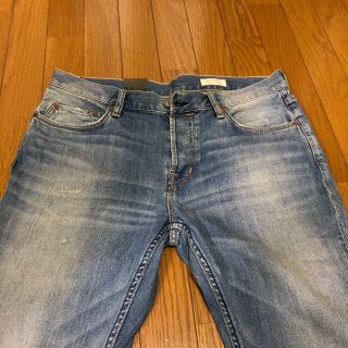 オールセインツ(All Saints)の新品未使用！　ALLSAINTS  インディゴブルーデニム　33インチ(デニム/ジーンズ)