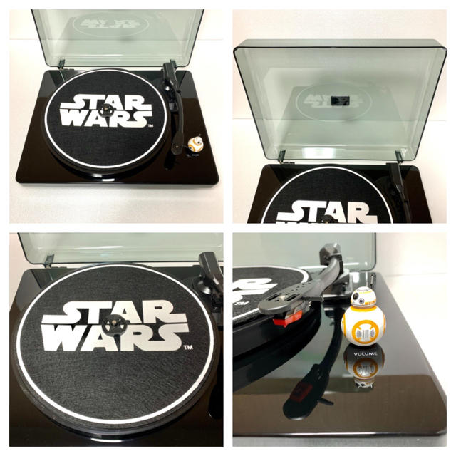 アマダナ スターウォーズ レコードプレーヤー ブラック - その他