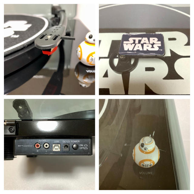 アマダナ スターウォーズ レコードプレーヤー ブラック - その他