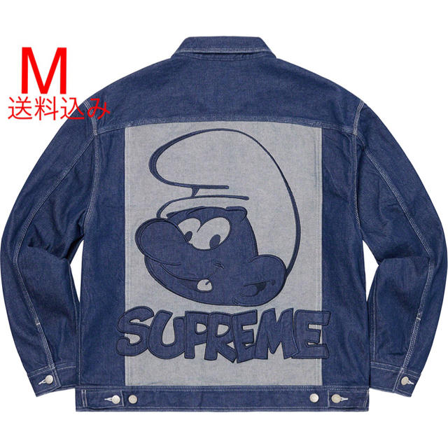 Supreme(シュプリーム)のSupreme Smurfs Denim Truck Jacket 青 メンズのジャケット/アウター(Gジャン/デニムジャケット)の商品写真