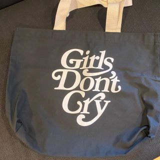 ジーディーシー(GDC)のgirl’s don’t cry トート 黒 verdy(トートバッグ)