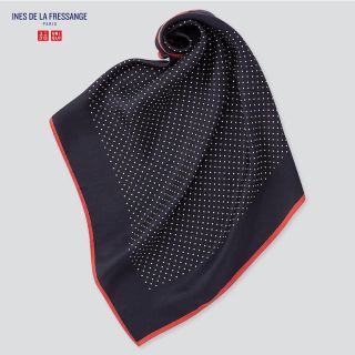 ユニクロ(UNIQLO)のシルクスカーフ(バンダナ/スカーフ)