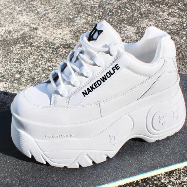 ネイキッドウルフ NAKEDwolfe厚底スニーカー - ruizvillandiego.com