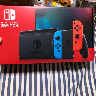 ニンテンドースイッチ(Nintendo Switch)のNintendo Switch JOY-CON(L) ネオンブルー/(R) ネオ(家庭用ゲーム機本体)