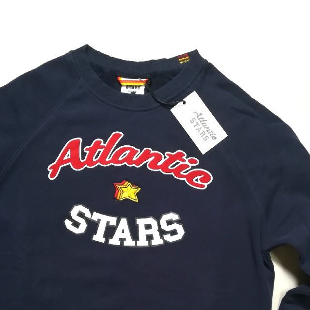 MORIビルさん専12/13新品　ATLANTIC STARS 裏起毛トレーナー