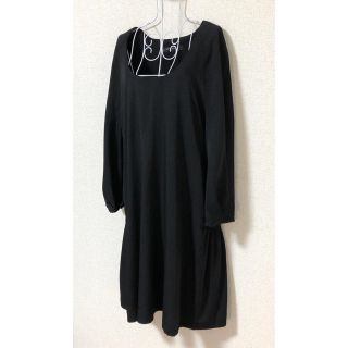 ザラ(ZARA)の【美品】ZARA BASIC〈ザラベーシック〉ふんわりドレープワンピース(ロングワンピース/マキシワンピース)