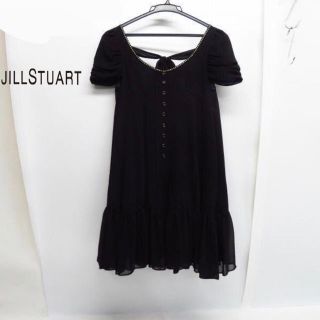 ジルスチュアート(JILLSTUART)のJILLSTUART/ジル スチュアート フリルドレスワンピース/0(ミニワンピース)